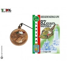 Medaglia Commemorativa Ricordo 82 Adunata Nazionale Alpini  9-10 Maggio 2009 LATINA  Art. ALPILA23