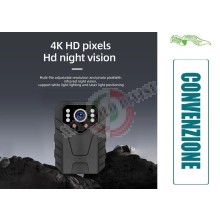 Mini Telecamera Professionale per Divisa Full HD 1080P Touch screen IPS da 2 Pollici Visione Notturna Videoregistratore Guardie Giurate GPG IPS Carabinieri Polizia Mini Cam Art. 736475091009-COISP