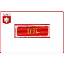 Nastrino per Croce Rossa Italiana CRI Bombato o Piatto Istruttore DGU di Livello Superiore della CRI Art.NSD+DGU4 Nastrino per Croce Rossa Italiana CRI Bombato o Piatto Istruttore DGU di Livello Superiore della CRI Art.NSD+DGU4