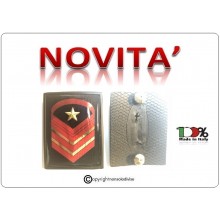 Grati Metallo Nuovo Tipo Caporal Maggiore Scelto Carica Speciale Esercito Italiano Art.NSD-LU8