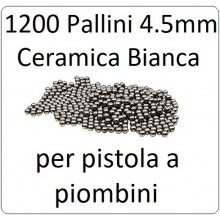 Pallini in acciaio per Pistole e Fucili Calibro 4.50 mm Art.BBP-1200