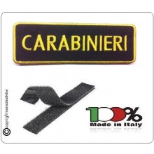 Patch Toppa con Velcro Carabinieri Modello Lineare Gigante  Art.CC-20 Patch Toppa con Velcro Carabinieri Modello Lineare Gigante  Art.CC-20
