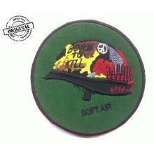 Patch Ricamata BORN TO KILL Nati Per Uccidere SOFTAIR  Art.SA-1