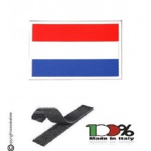 Patch Gommata con Velcro 3D PVC Bandiera Olanda Art. 444110-3517