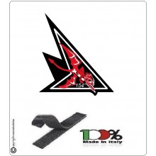 Patch Toppa Ricamata Diavoli Rossi 154° Gruppo Aeronautica Militare Art.EU100 Patch Toppa Ricamata Diavoli Rossi 154° Gruppo Aeronautica Militare Art.EU100