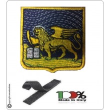 Patch Toppa Ricamata con Velcro Regione Veneto per Polizia Locale o Sevizi Pubblici Amministrativi Regionali Art.NSD-RV