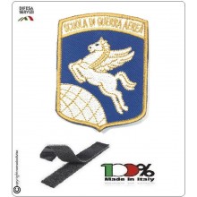 Patch Toppa Ricamata con Velcro Aeronautica Militare Scuola di Guerra Aerea Art.SGA-S Patch Toppa Ricamata con Velcro Aeronautica Militare Scuola di Guerra Aerea Art.SGA-S