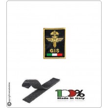 Patch Toppa Ricamata con Velcro Carabinieri G.I.S. Modello Rettangolare Art.GIS-Q1