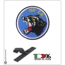 Patch Toppa Ricamata Aeronautica Militare 155° C.B. Art.EU072