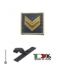 Gradi Velcro per Polo e Tuta OP Guardia di Finanza  Vice Brigadiere GDF 6x6 Art.GDF-OP4
