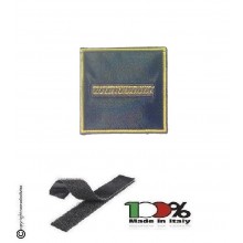 Gradi Velcro per Polo e Tuta OP Guardia di Finanza  Maresciallo GDF 6x6 Art.GDF-OP7