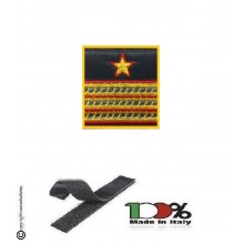 Gradi Velcro per Polo e Tuta OP Guardia di Finanza  Maresciallo Luogotenente GDF 6x6 Art.GDF-OP11