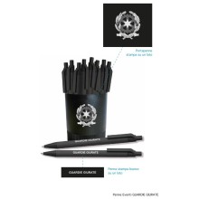 Penna Team Confezione Penne 20 pezzi + Portapenne Guardie Giurate GPG IPS  Idea Regalo Prodotto Ufficiale Art. 1GG-COLL