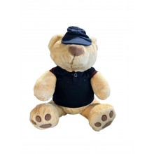 Orsetto Orso Peluche Mascotte Polizia di Stato alto cm 35 Eumar Art. 05372