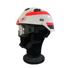 Casco Soccorso SICOR EOM CRI Croce Rossa Italiana New con Occhiali a Fascia Taglia Unica Regolabile Art. EOM+5260025204  Casco Soccorso SICOR EOM CRI Croce Rossa Italiana New con Occhiali a Fascia Taglia Unica Regolabile Art. EOM+5260025204