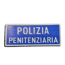Patch Polizia Penitenziari in PVC con Velcro Art. PVC-PP-PP
