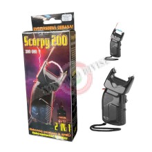 Storditore Scorpy 200 2 in 1 con lo spray CS e di potenza 200.000V Potentissimo ESP  Art. ES002 
