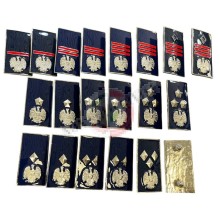 Gradi Metallo a Coppia Polizia Penitenziaria PP Scegli il Tuo Grado Nuovo Modello 2025 Autorizzato dal Ministero Art. TO13