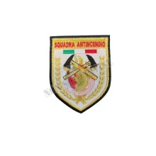 Patch Toppa Ricamata a Macchina Squadra Antincendio New Art. NSD-VVFF-X