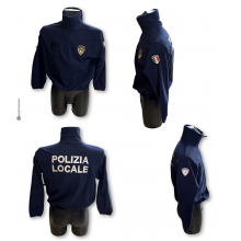 Maglione in Pile Operativo per Polizia Locale Completamente Ricamato Novità VENDITA RISERVATA  Art. PILE-PL