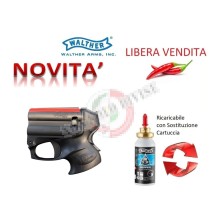 Pistola Autodifesa Peperoncino UMAREX Spray Peperoncino  Antiaggressione  PGS II P2P KIT Con Torcia  11ml Art.  2.2057-1