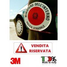 Paletta Originale Ministero Dell'Interno Polizia Stradale VENDITA RISERVATA Art.P-PS-ST