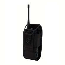 Porta Radio Cordura Nero Universale Polizia Carabinieri Guardie Giurate GPG IPS Sicurezza Art. TEM-GG