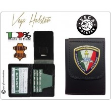 Portafoglio Portadocumenti con Placca GPG IPS PREVENZIONE CRIMINE Vega Holster Italia Art.1WDGPGIPS-1
