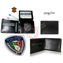 Portafoglio Portadocumenti POLIZIA LOCALE Pegaso  Modello Plus Extra Ascot Italia VENDITA RISERVATA Art. 260AS19