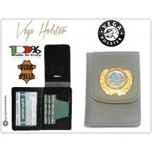 Portafoglio Portadocumenti con Placca Nazioni Unite ONU United Nations Unies Vega Holster Italia Art. 1WD11