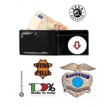 Portafoglio Porta Documenti con Placca Estraibile Guardia Giurata GPG Vega Holster Art. 1WE73