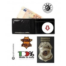 Portafoglio Porta Documenti con Placca Estraibile Guardie Giurate GPG Vega Holster Art. 1WE27 Portafoglio Porta Documenti con Placca Estraibile Guardie Giurate GPG Vega Holster Art. 1WE27