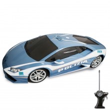 Modellino Maisto diecast in scala 1: 14 Polizia di Stato Lamborghini HURACAN Prodotto Ufficiale Collezionismo Idea Regalo Art. PS.390827LAMG