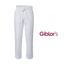 Pantaloni Coulisse Cuoco BIANCO Chef Medicale Alan Giblor's Italia PLUTONE Prezzo Imbattibile Art. Q8P00193