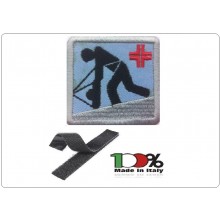 Patch Toppa Soccorso Alino + CRI Croce Rossa Italiana  Art.CRI-44 Patch Toppa Soccorso Alino + CRI Croce Rossa Italiana  Art.CRI-44
