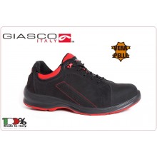 Scarpa Bassa per Croce Rossa Italiana Soccorritori 118 Pelle Fiore Nubuck IDROTECH® WRUSCARPA RUGBY S3 GIASCO Croce Rossa Italiana ULTIMI PEZZI Art. 93N25C