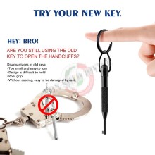 Chiavi Per Manette Universali Professionali AOKEY Polizia Carabinieri Guardie Giurate Art. ALY-CHIAVE