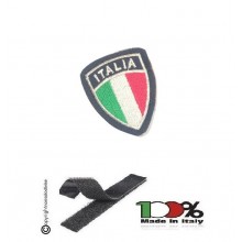 Patch Toppa Scudetto Italia Mini per Polo OP con Velcro  Carabinieri Vigilanza PS GPG cm 5.50x4.50 Art. P-OP