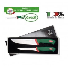 Confezione Coltelli Professionali Francese cm 22 Disosso cm Sanelli Italia Cuoco Chef Ristorante Idea Regalo Art. 900602 Confezione Coltelli Professionali Francese cm 22 Disosso cm Sanelli Italia Cuoco Chef Ristorante Idea Regalo Art. 900602