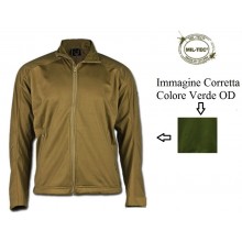 Giacca Sotto Giacca Giubbino Softshell Jacket Mil-Tec Verde OD Art. 10862001-902
