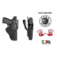 Fondina da Cintura in Cordura Vega Holster Italia Polizia Carabinieri Vigilanza Art. SP2