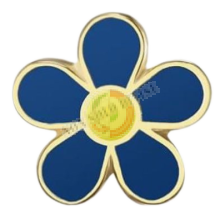 Spilla Distintivo Metallo Caduti per la Patria per Uniforme Esercito Marina Carabinieri Alpini Art. DS022