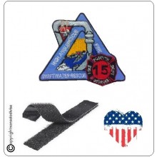 Patch Toppa Ricamata VVFF Vigili del Fuoco Americani 15 High Angel Rescue Art.VVFF-01