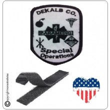 Patch Toppa Ricamata VVFF Vigili del Fuoco Americani Dekalb Co Special Operations  Art.VVFF-41