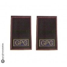 Tubolari Bordo Cremesi Stampa Guardia Particolare Giurata GPG Art.NSD-GPG-1