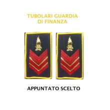 Gradi Tubolari Coppia Guardia di Finanza  Appuntato Scelto Art. GDF-T12