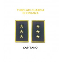 Gradi Tubolari Coppia Guardia di Finanza Capitano  Art. GDF-T15