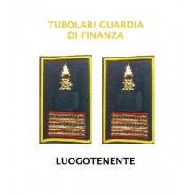 Gradi Tubolari Coppia Guardia di Finanza Maresciallo Aiutante Art. GDF-T9