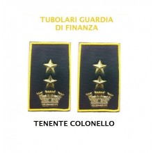 Gradi Tubolari Coppia Guardia di Finanza Tenente Colonello  Art. GDF-T17