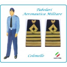 Gradi Tubolari Canuttiglia Ricamato Colonello Aeronautica Militare Novità Ruolo delle Armi Art.AERO-15